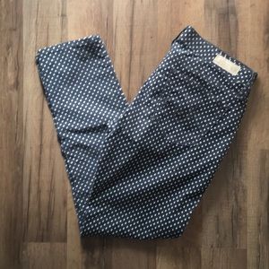 AG the stevie ankle petite skinny ankle polka dot